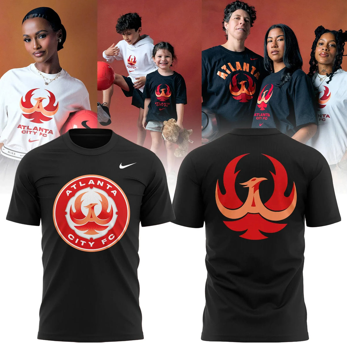 Atlanta City FC Merch NWSL 2028 Season Black Shirt Gifts Idea For Fans - Foxy23shop