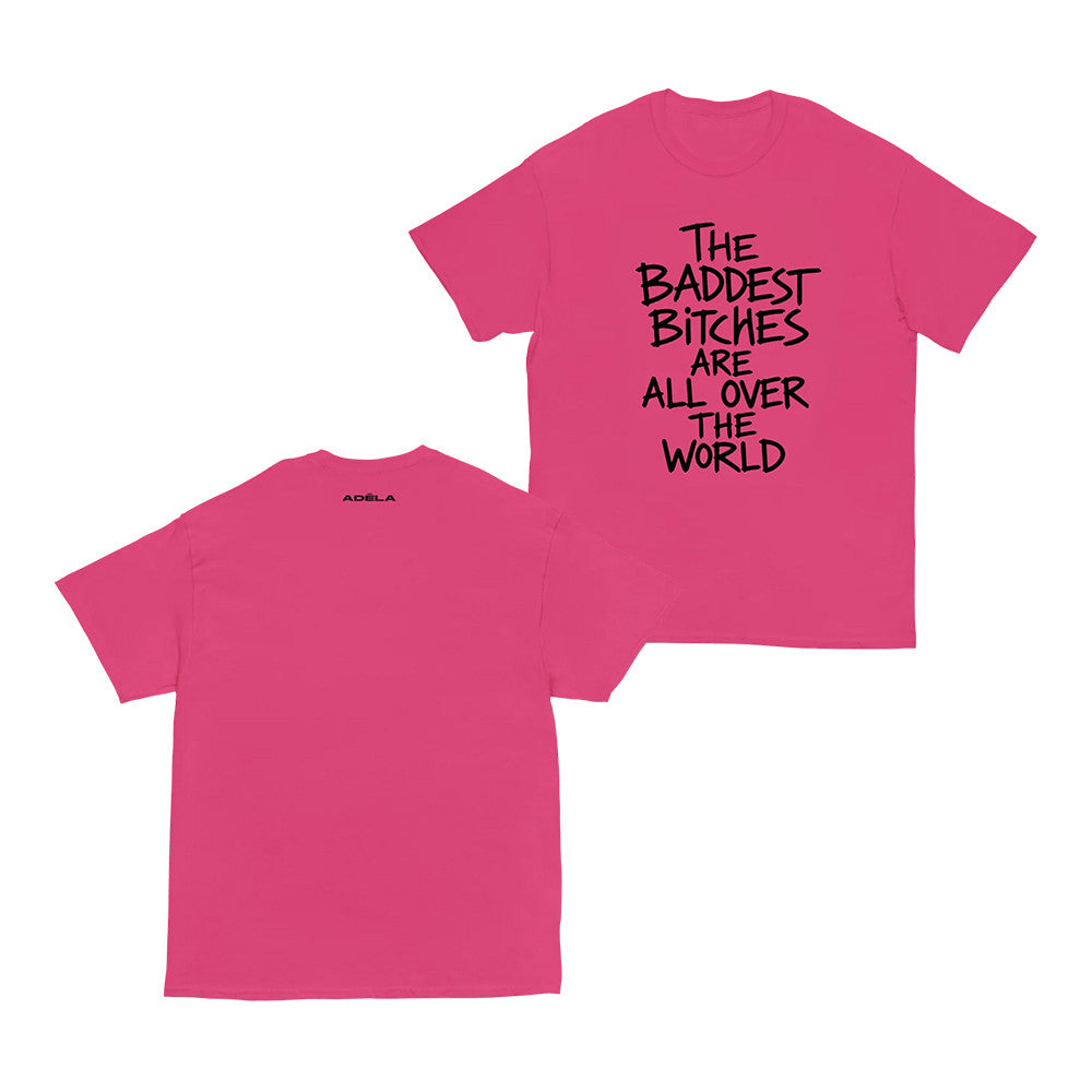 Adela Merch Baddest Bitches T-Shirt Best Presents For Music Lovers - Foxy23shop