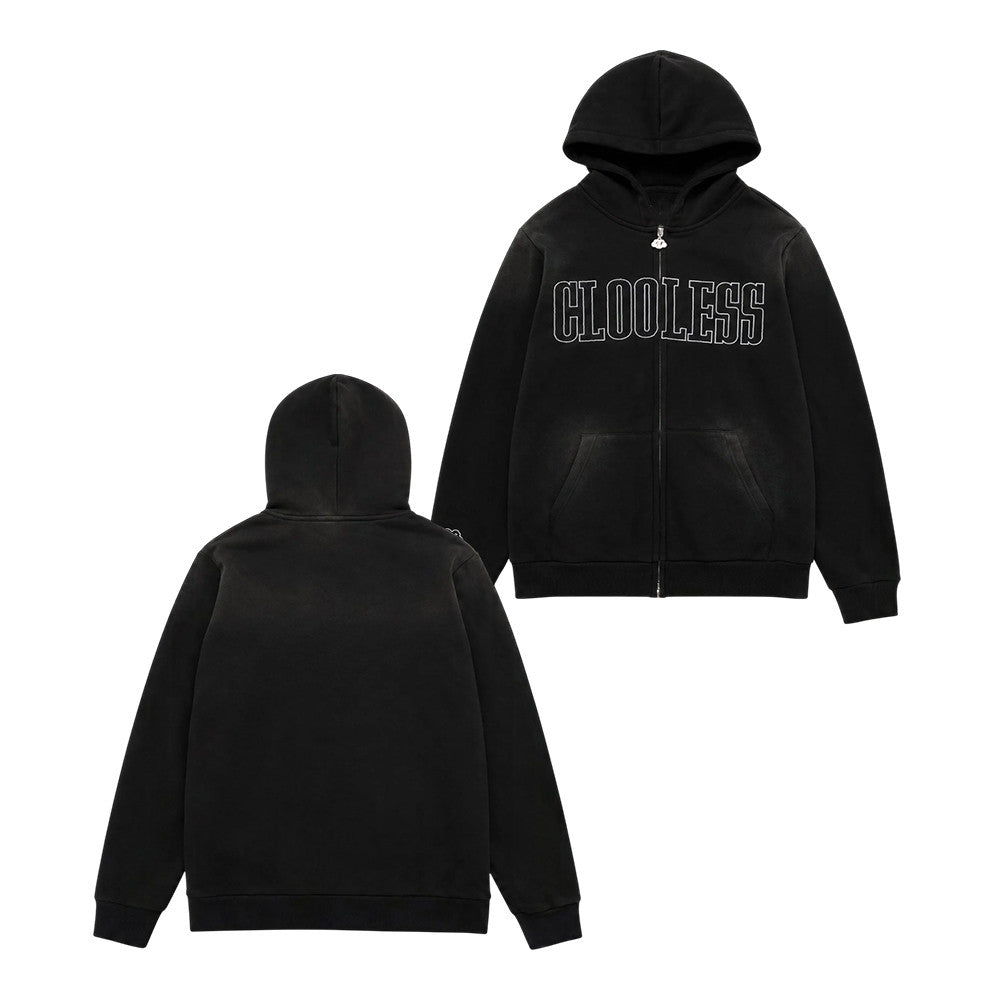 Clooless Merch Athletics Black Zip Hoodie Best Gifts For Boyfriend - Foxy23shop