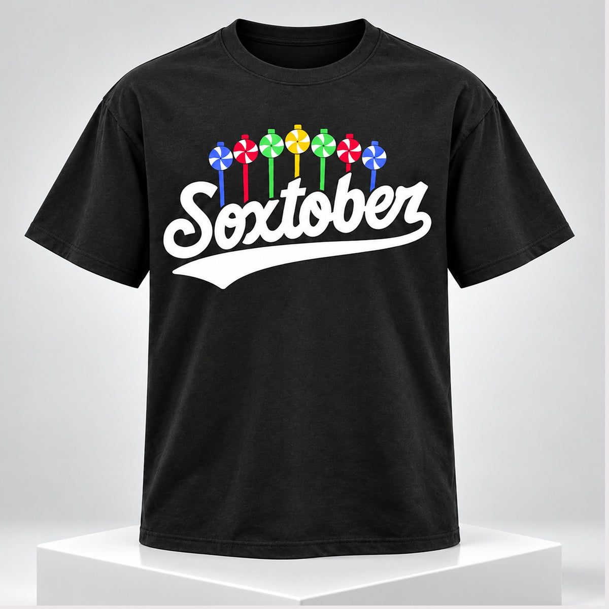 Chicago White Sox Soxtober Candy 2026 Black T-Shirt Chicago White Sox Clothes Baseball Lover Gifts - Foxy23shop