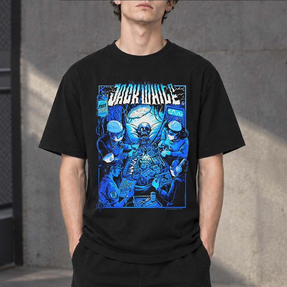 Jack White Merch Del Mar CA 2026 Event Poster T-Shirt Presents For Jack White Fans - Foxy23shop