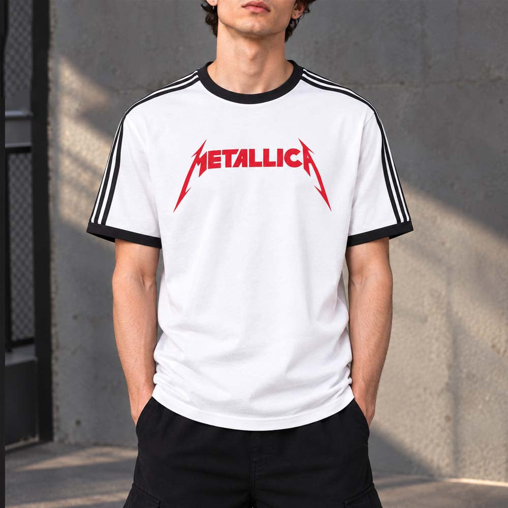 Metallica Logo Script T-Shirt Metallica Merch Presents For Boyfriend - Foxy23shop