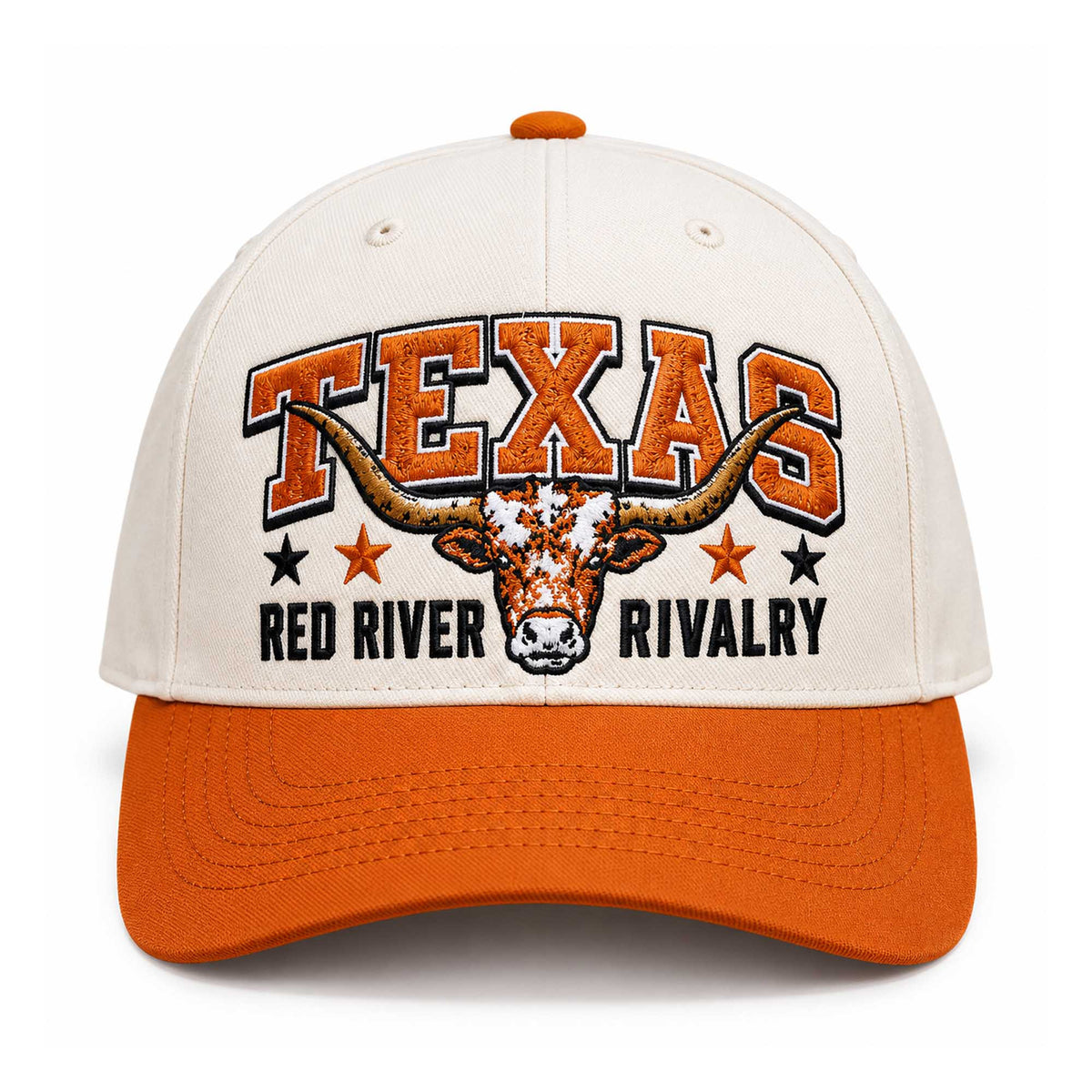 Texas Longhorns Red River Rivalry Hat Texas Longhorns Baseball Cap Gifts For Football Fan - Foxy23shop