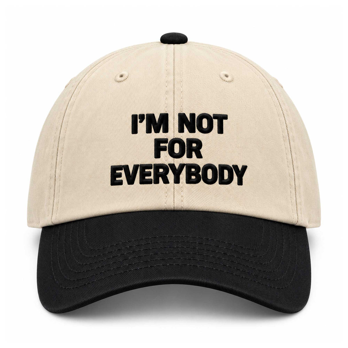 I'm Not For Everybody Hat Funny Sauing Baseball Cap Presents For BFF - Foxy23shop