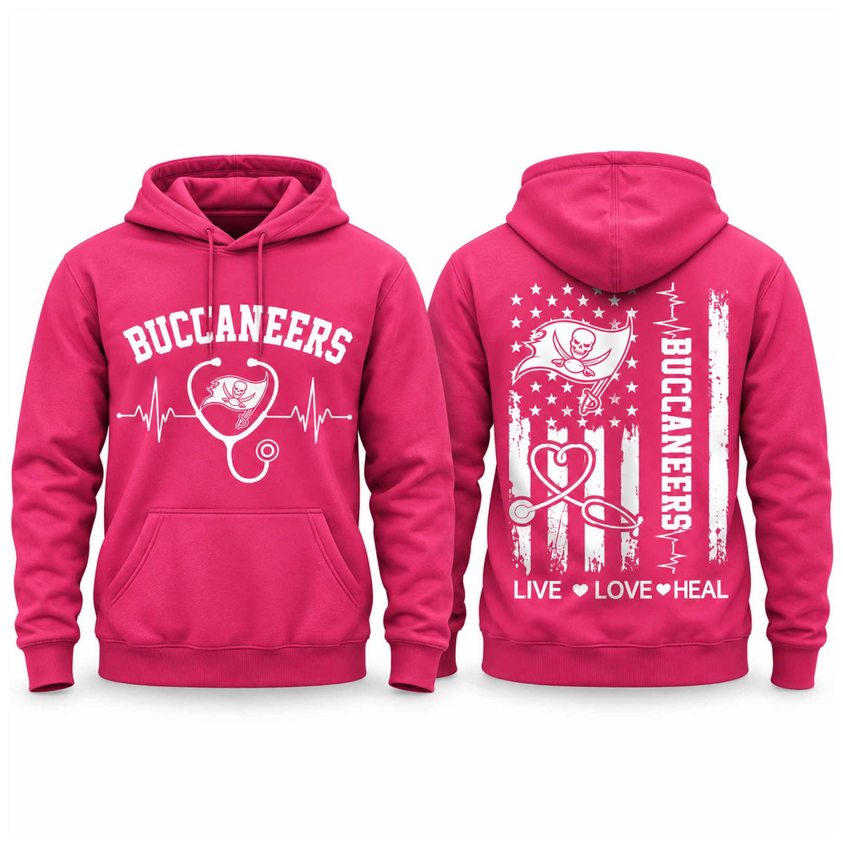 Tampa Bay Buccaneers Nurse Appreciation Day 2026 Hoodie 2026 Buccaneers Apparel Fan Gear - Foxy23shop
