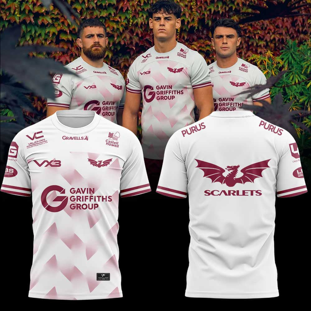Scarlets Rugby Introducing Our 2026 27 Third Jersey Scarlets Merch Gifts For Rugby Fans - Foxy23shop