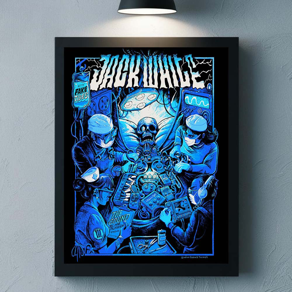 Jack White Delmar California 2026 Show Poster Jack White Concert Poster Gifts For Fans - Foxy23shop