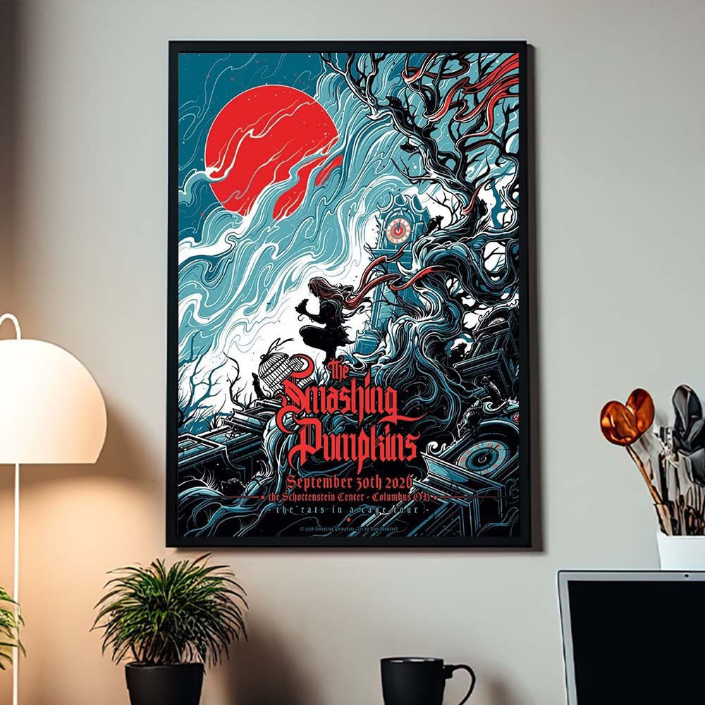 The Smashing Pumpkins Columbus OH 2026 Event Poster The Smashing Pumpkins Concert Poster Gifts For Fan - Foxy23shop