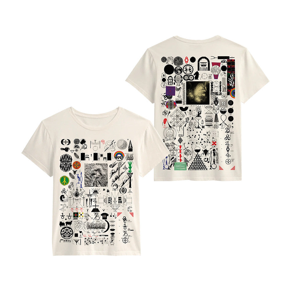Bon Iver Merch 22 A Million Album Art T-Shirt Best Presents For Bon Iver Lovers - Foxy23shop