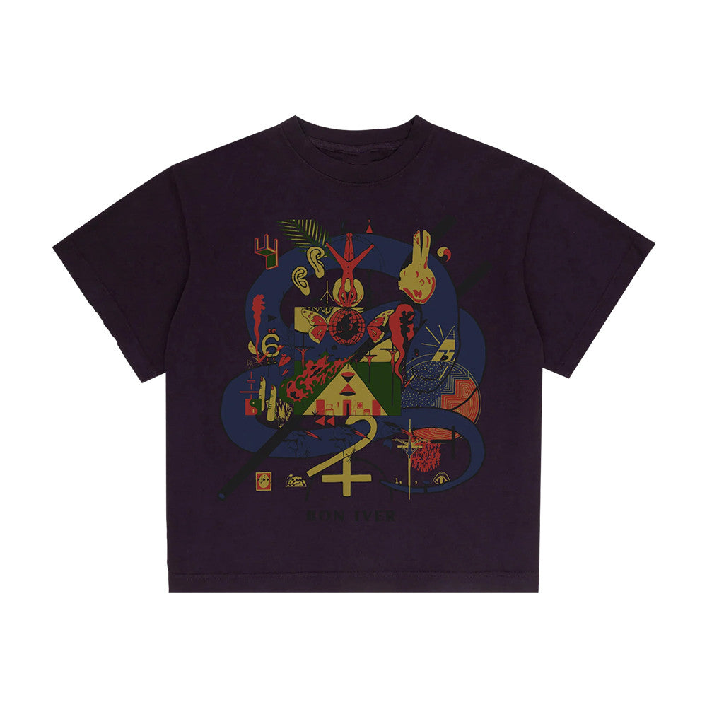 Bon Iver Merch Vaccui T-Shirt Bon Iver Concert Outfits Presents For Music Lovers - Foxy23shop