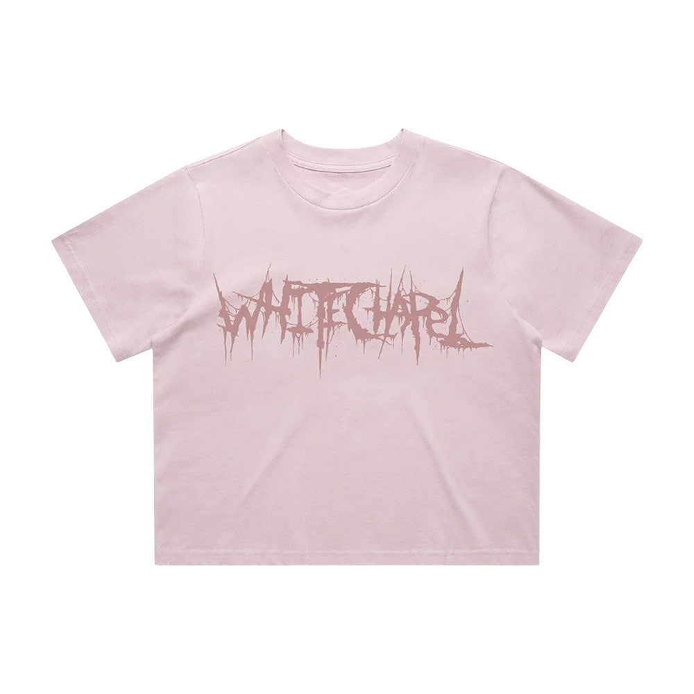 Whitechapel Classic Logo Cropped Shirt Whitechapel Clothes Presents For Sister - Foxy23shop