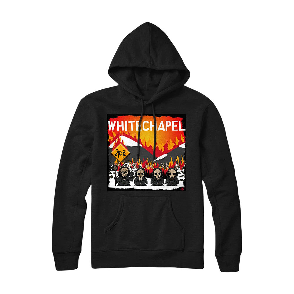 Whitechapel Merch Park Black Hoodie Whitechapel Hooded Sweatshirt Gifts For Indie Folk Fans - Foxy23shop