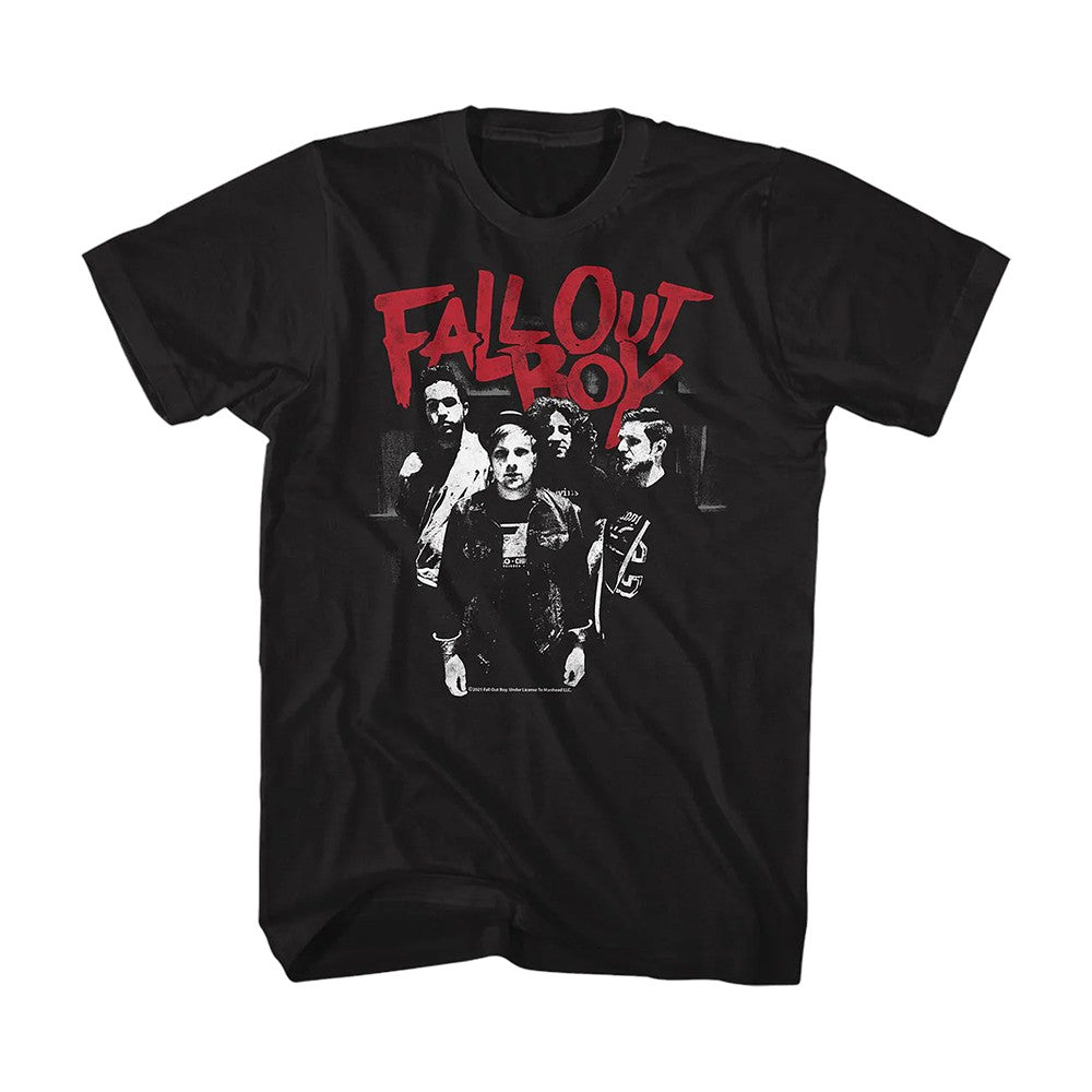 Fall Out Boy Merch Band Photo Black T-Shirt Best Gifts For Fall Out Boy Fans - Foxy23shop