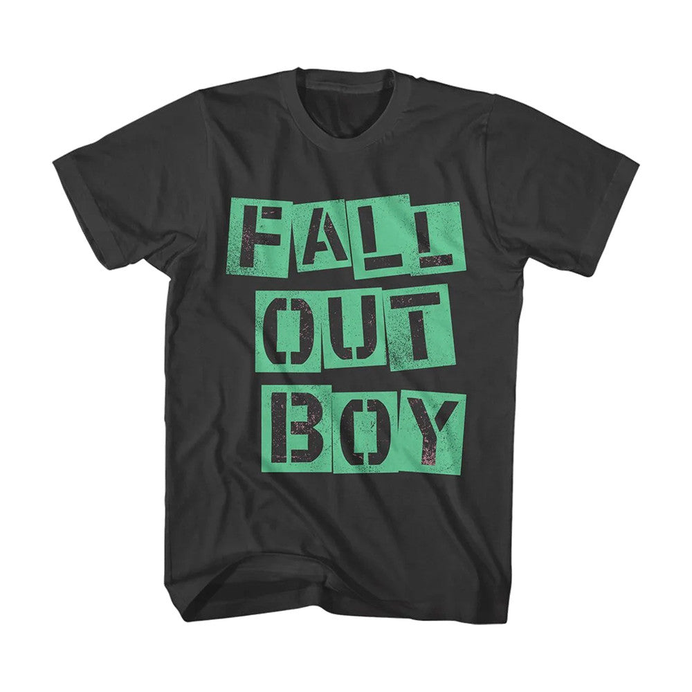 Fall Out Boy Merch FOB Cutout Logo T-Shirt Best Presents For Rock Fan - Foxy23shop