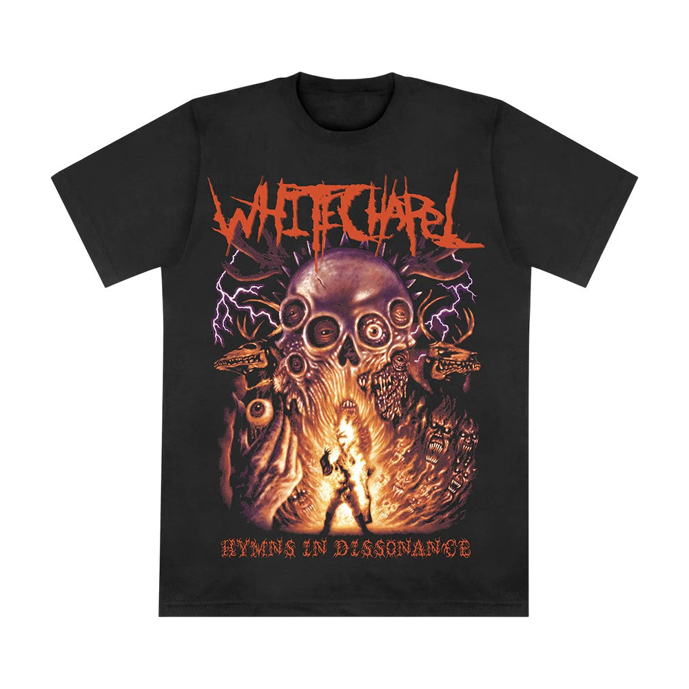 Whitechapel Merch Retro Hymns Black T-Shirt Best Presents For Whitechapel Lovers - Foxy23shop