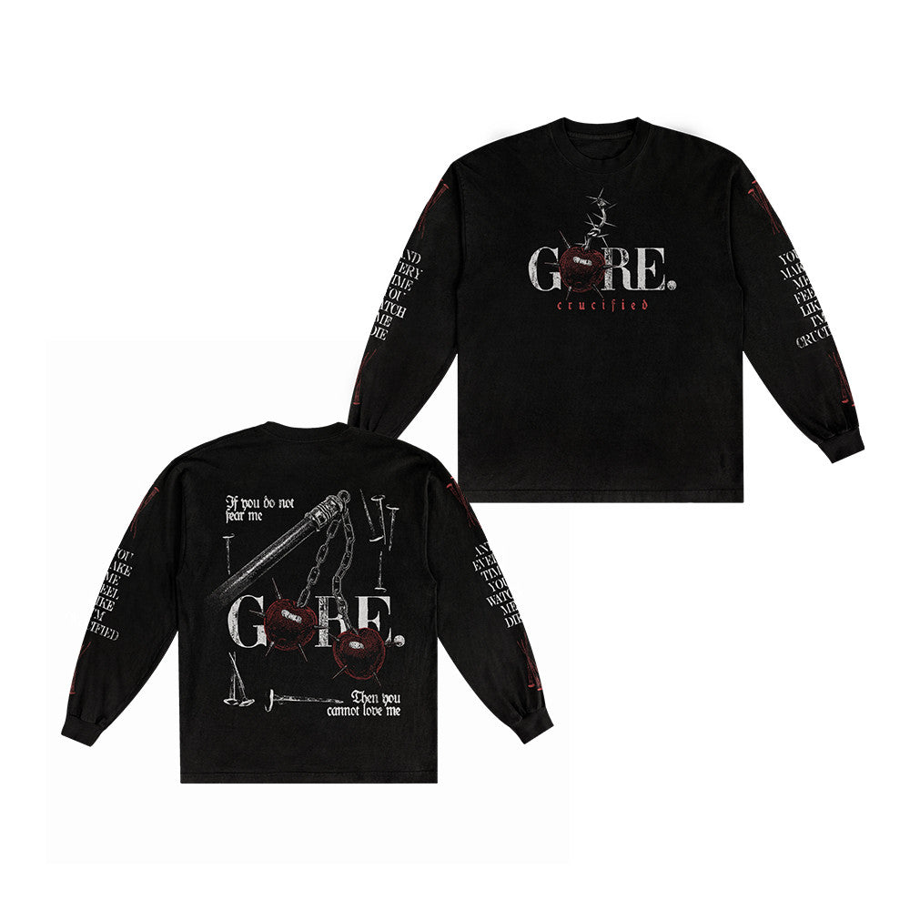 Gore Merch Cherry Flail Long Sleeve Shirt Gore Apparel Music Lovers Gifts - Foxy23shop