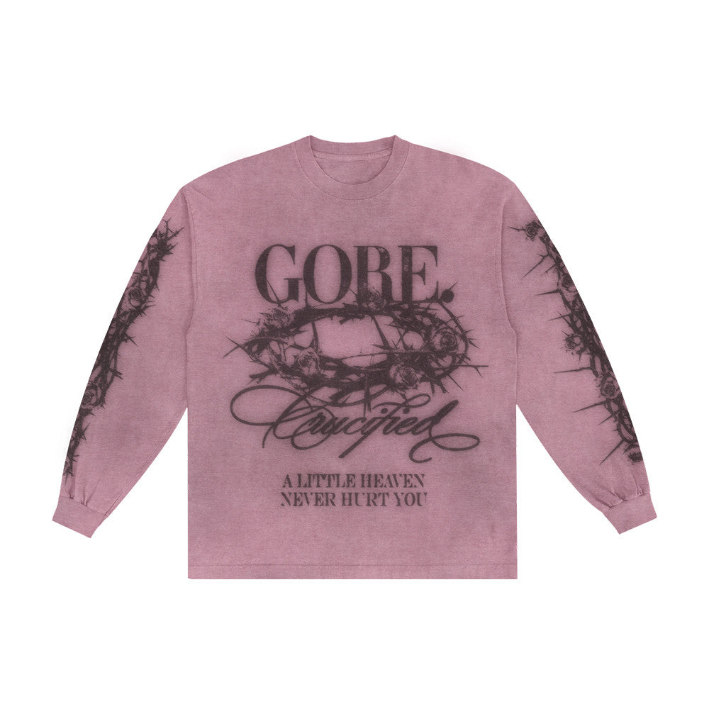 Gore Merch Heaven Never Hurt You Long Sleeve Shirt Gore Apparel Gifts For BFF - Foxy23shop