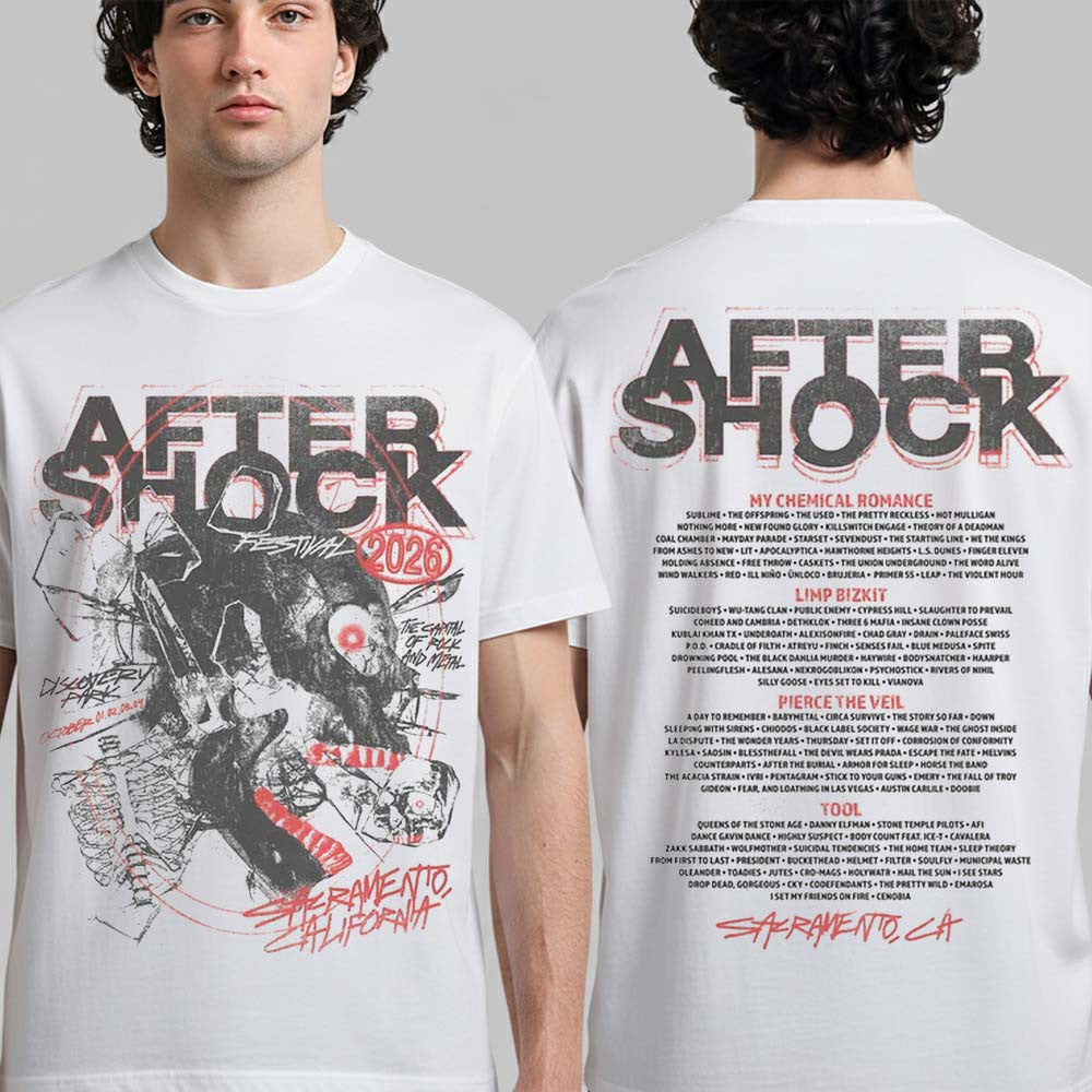 Aftershock Festival 2026 Merch Sacramento CA T-Shirt Gifts For Music Lovers - Foxy23shop