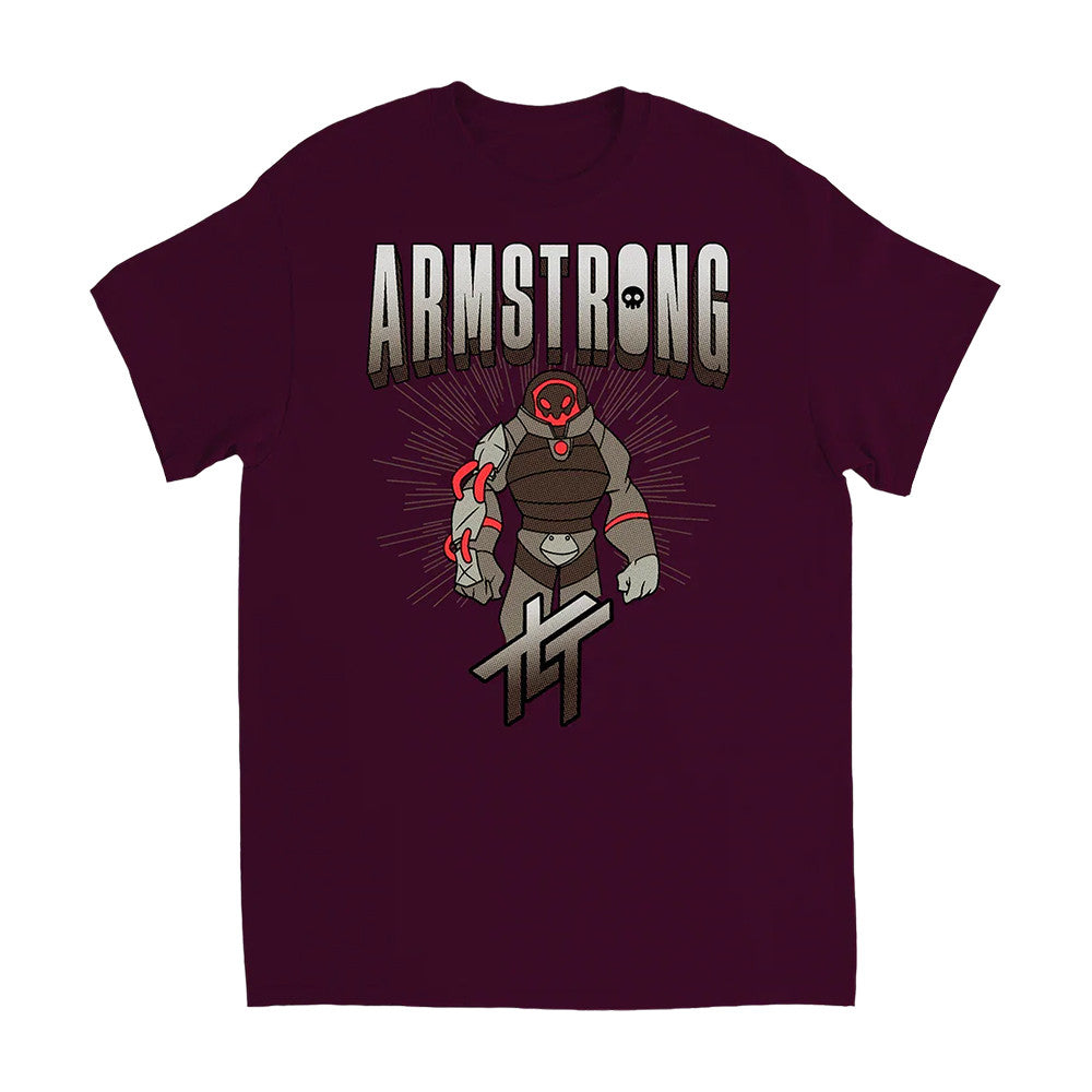 The Living Tombstone Merch Armstrong Maroon T-Shirt Music Lover Presents - Foxy23shop