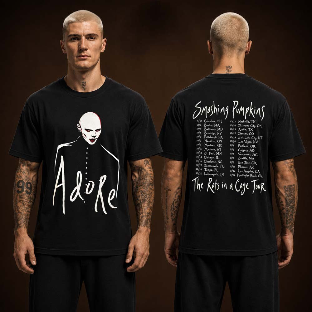 Smashing Pumpkins The Rats In A Cage Tour 2026 T-Shirt The Smashing Pumpkins Merch - Foxy23shop