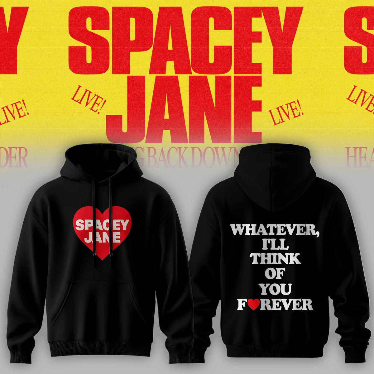 Spacey Jane Merch Heading Back Down Under Australian Tour Hoodie Best Gifts For Fan - Foxy23shop