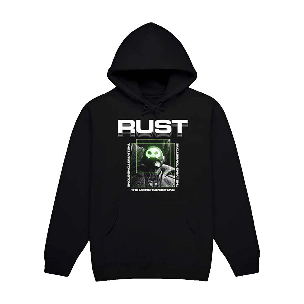 The Living Tombstone Merch Rust Black Hoodie The Living Tombstone Hooded Sweatshirt - Foxy23shop