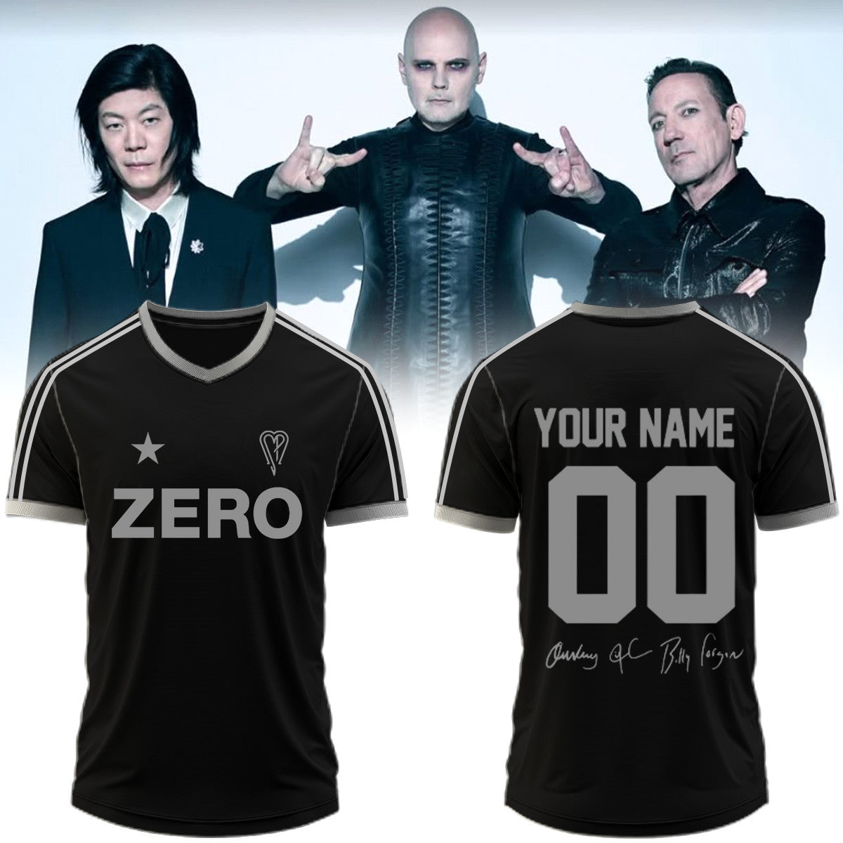 Custom The Smashing Pumpkins Merch The Rats In A Cage Tour U-Neck Shirt Rock Lover Gift_ - Foxy23shop