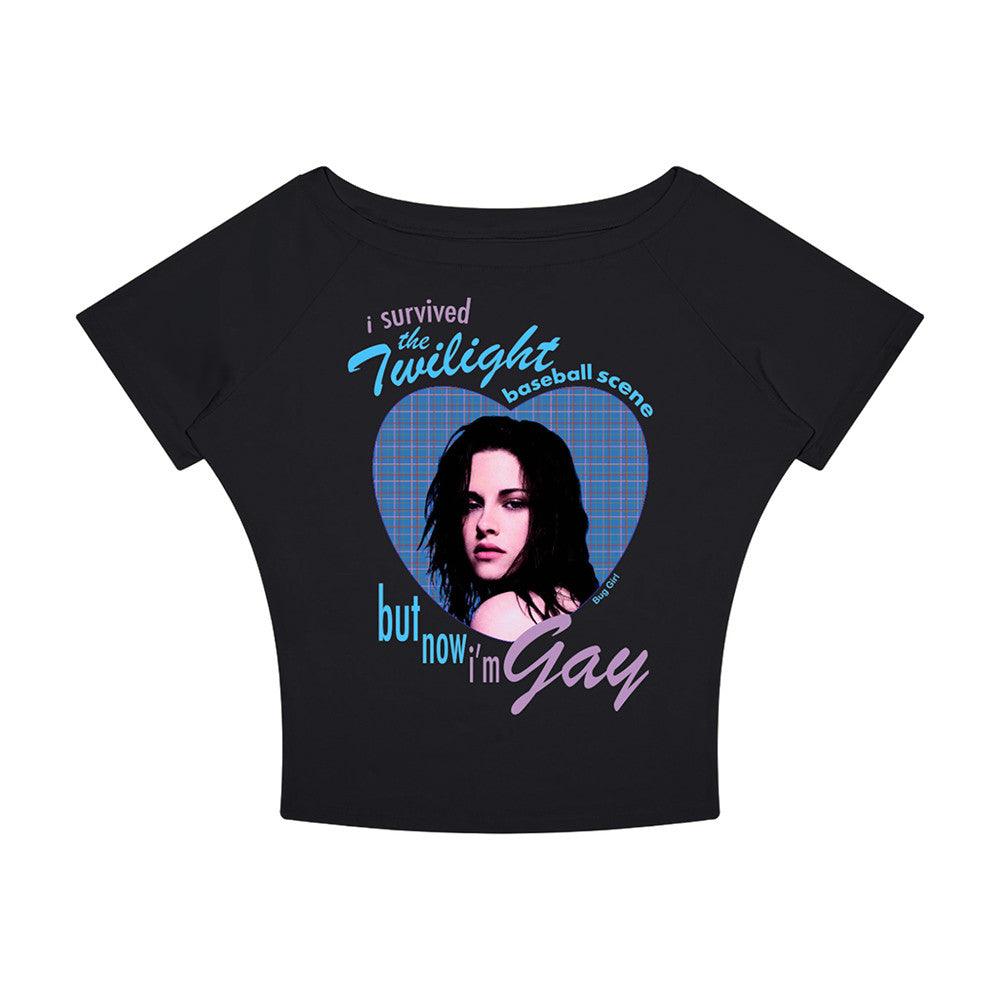 Bug Girl Merch Twilight Baseball Scene Baby Tee Funny Gifts For Kristen Stewart Fans - Foxy23shop