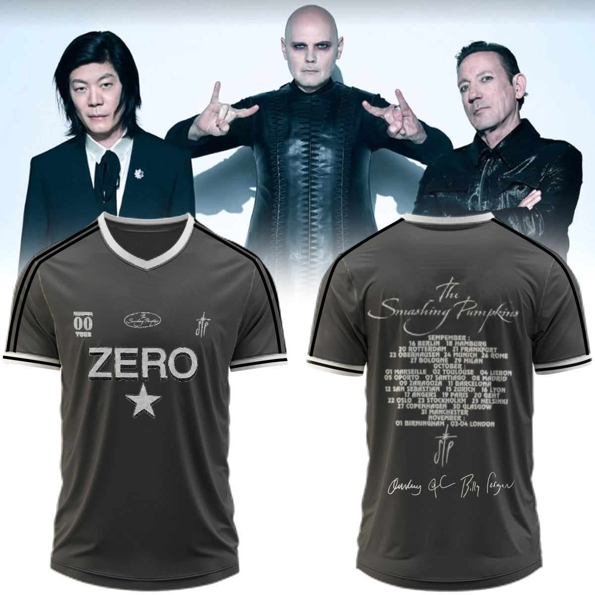 The Smashing Pumpkins Merch The Rats In A Cage Tour - Foxy23shop