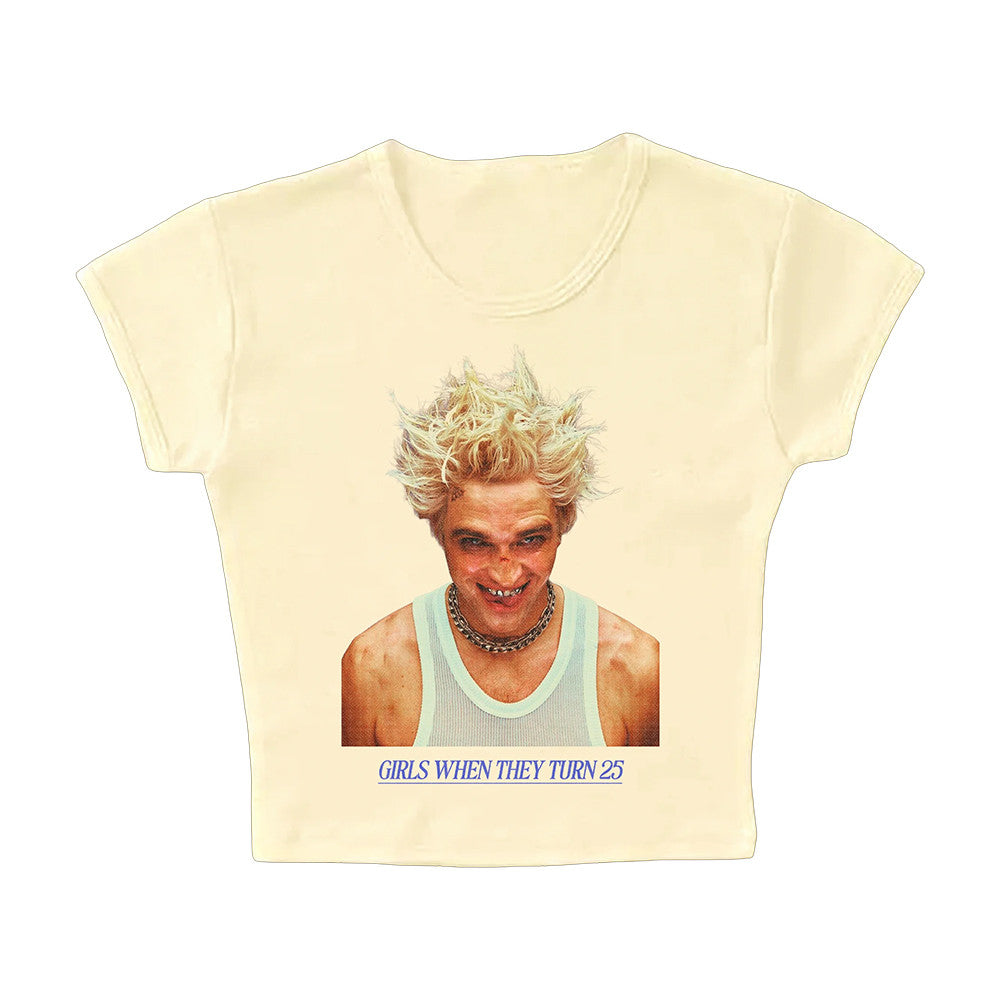 Bug Girl Merch Girl At 25 Baby Tee Best Presents For Robert Pattinson Lovers - Foxy23shop