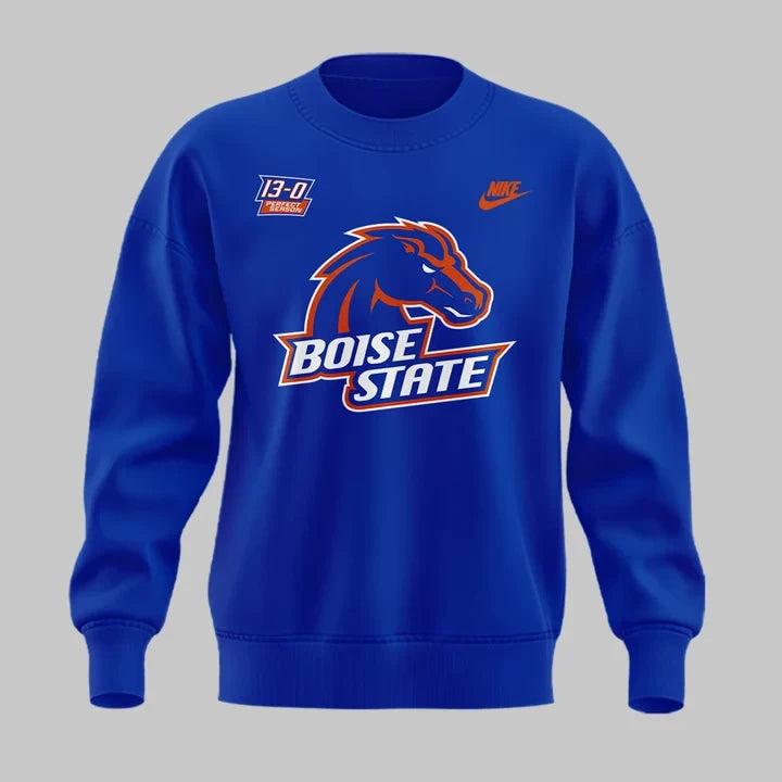 Boise State Broncos Football 20th Anniversary Fiesta Bowl Sweatshirt Boise State Broncos Apparel - Foxy23shop