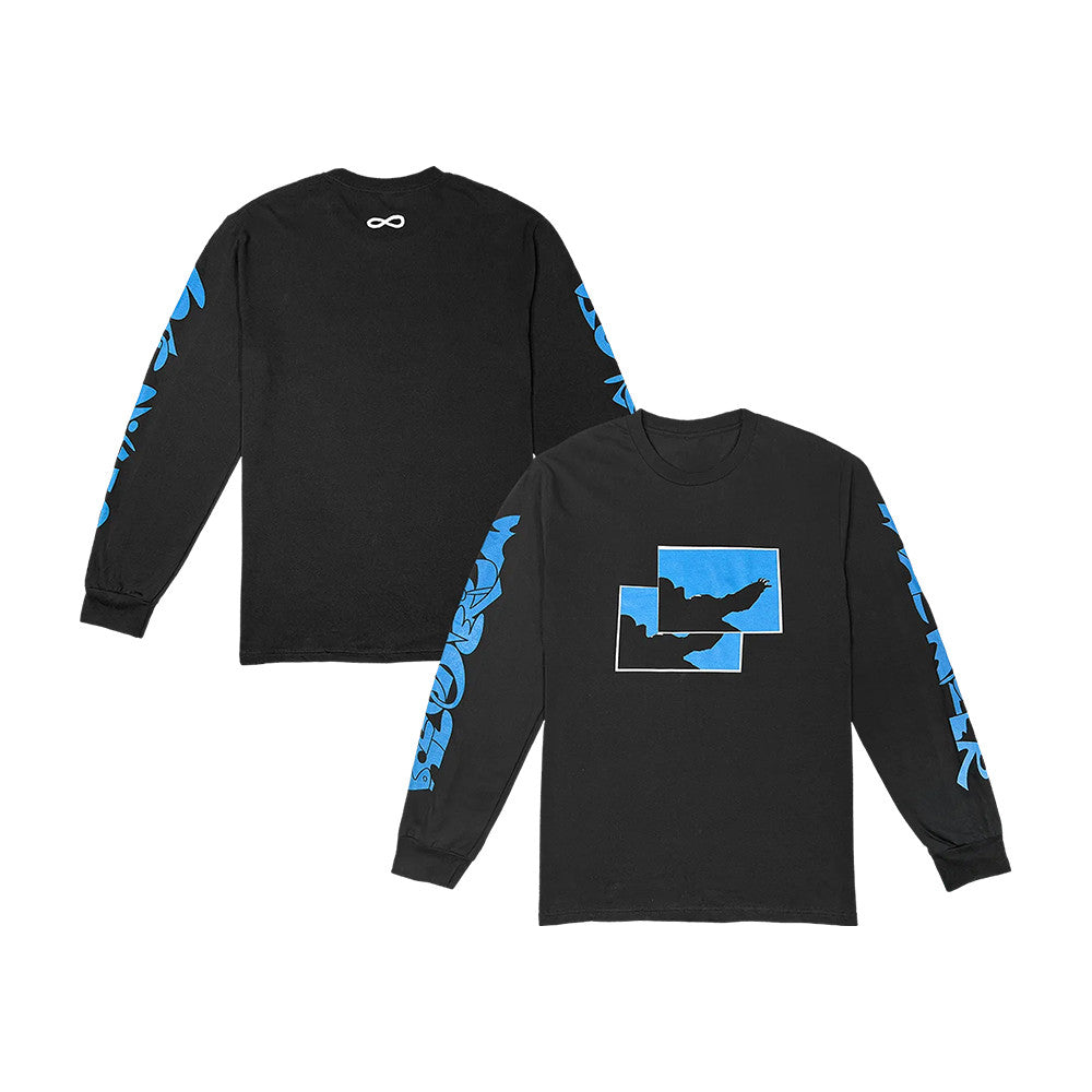 Mac Miller Store Merch Balloonerism Sky Black Long Sleeve Shirt Presents For Fans - Foxy23shop