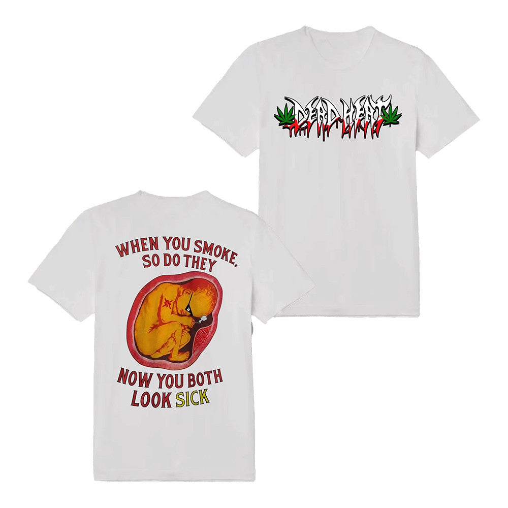 Deadheat805 Store Merch When You Smoke T-Shirt Gifts For Metal Music Lovers - Foxy23shop