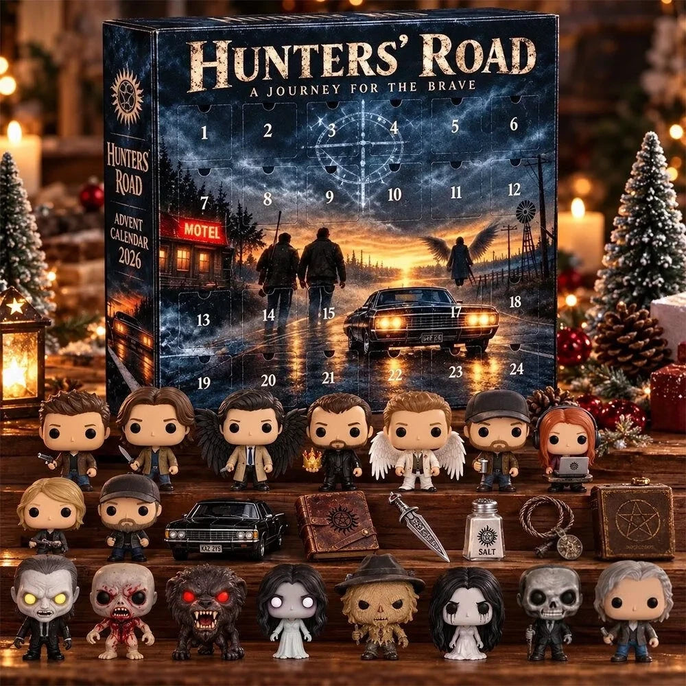 Supernatural Hunters Road Christmas Advent Calendar 2026 Xmas Countdown Gift For Fans - Foxy23shop