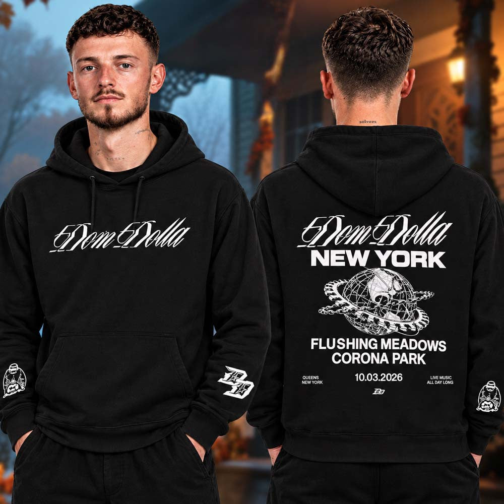 Dom Dolla Queens NY Event Hoodie Dom Dolla Apparel Presents For Music Lovers - Foxy23shop