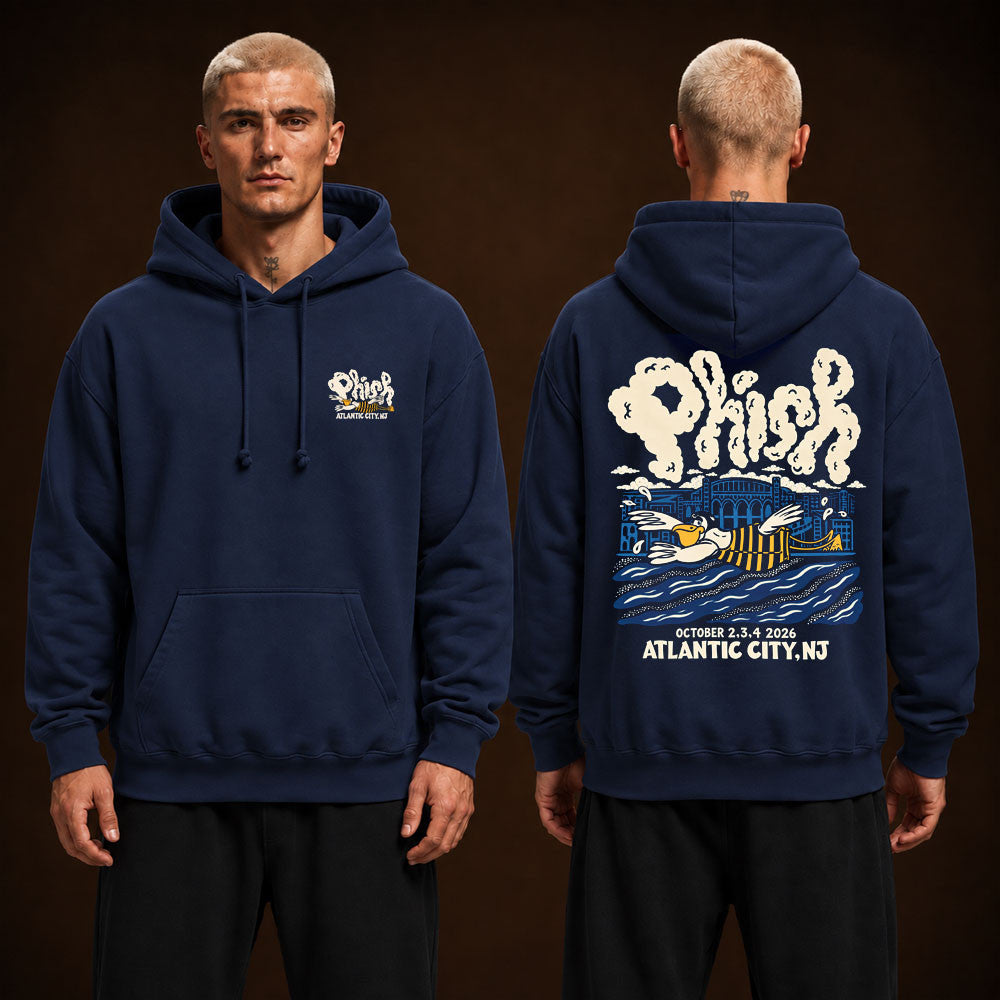 Phish Atlantic NJ 2026 Event Hoodie Phish Apparel Presents For Music Lover - Foxy23shop