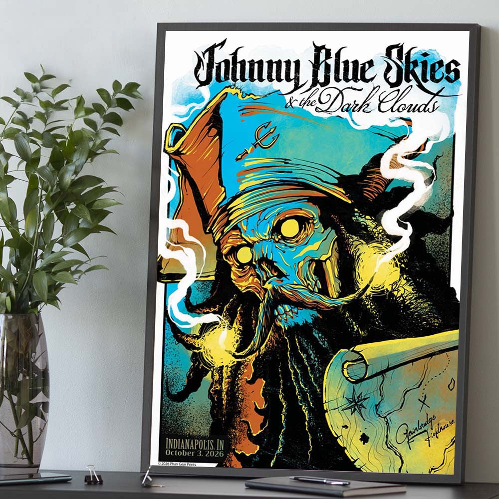 Johnny Blue Skies And The Dark Clouds Home Decor Poster Johnny Blue Skies Poster Gifts For Fan - Foxy23shop