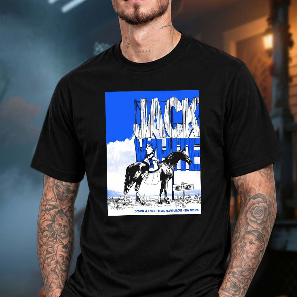 Jack White Albuquerque New Mexico T-Shirt Gifts For Jack White Fans - Foxy23shop