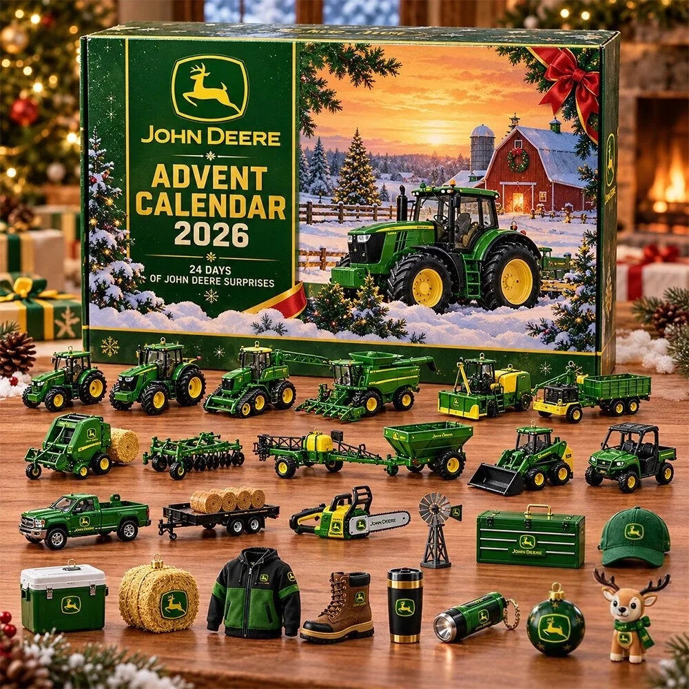 John Deere Advent Calendar 2026 24 Days Of Farm Christmas Gifts For Farmers - Foxy23shop