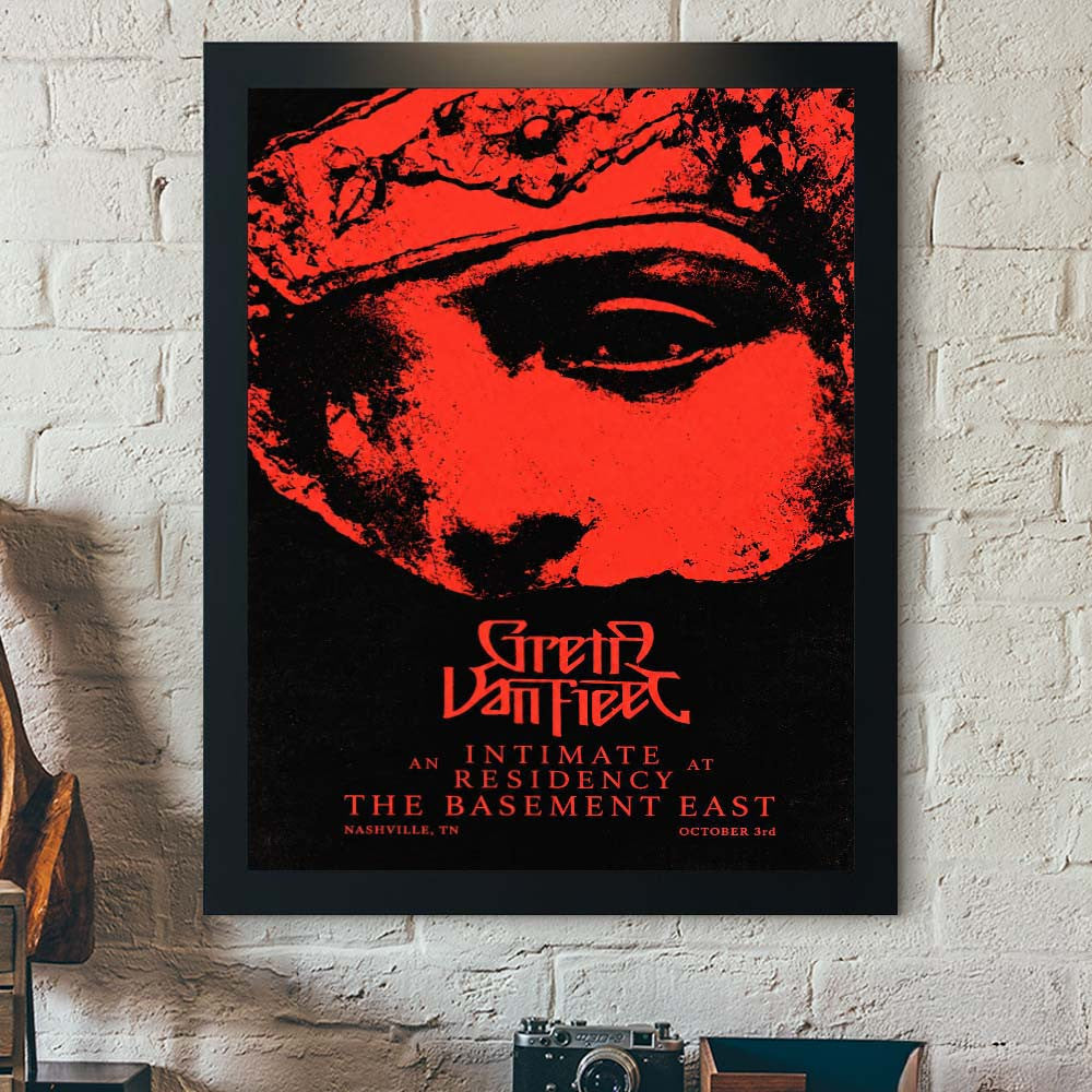 Greta Van Fleet Nashville Tennessee 2026 Poster Greta Van Fleet Poster Gifts For Rock Lovers - Foxy23shop