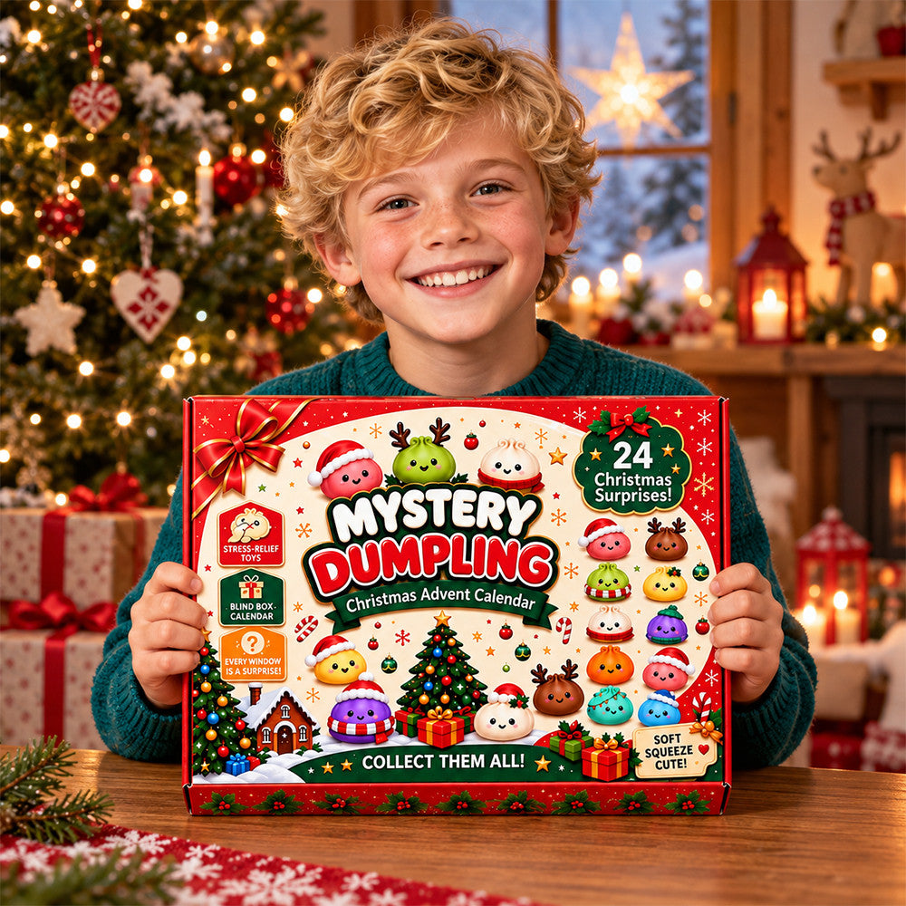 Christmas Dumpling Advent Calendar 2026 24 Days Of Christmas Collectible Xmas Gift Idea - Foxy23shop