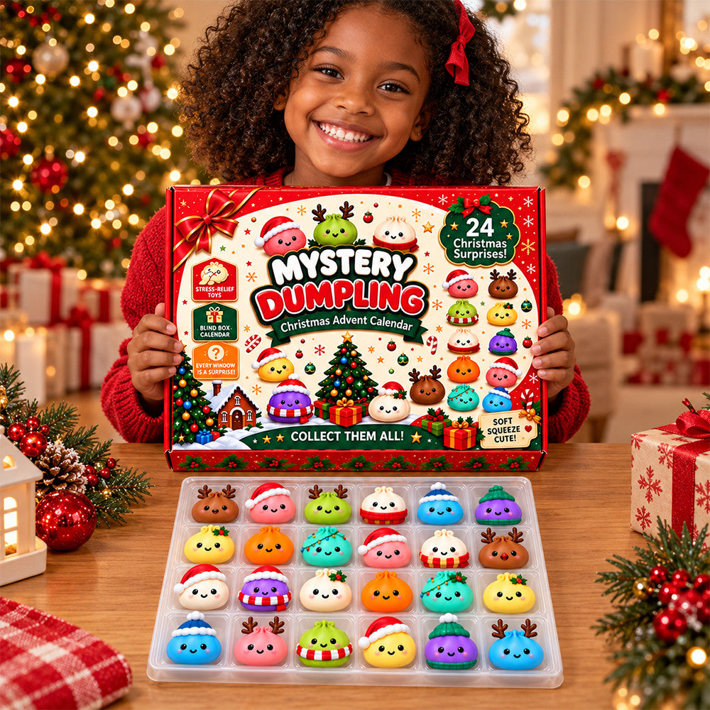 Christmas Dumpling Advent Calendar 2026 Christmas Blindbox Xmas Gifts - Foxy23shop