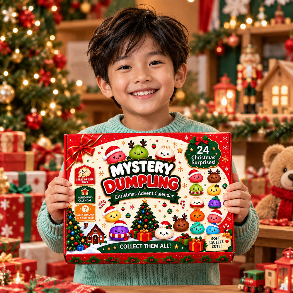 Christmas Dumpling Advent Calendar 2026 Christmas Eve Countdown Cool Gifts For Xmas - Foxy23shop