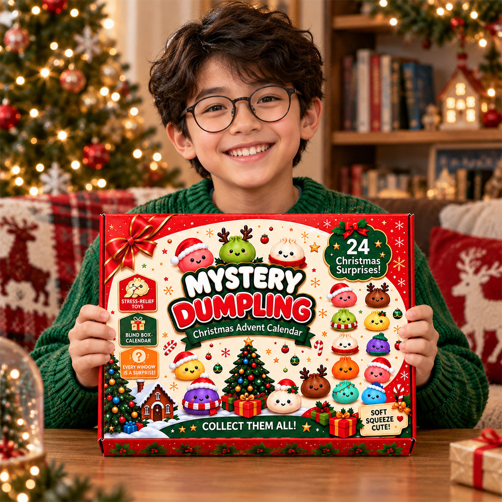 Christmas Dumpling Advent Calendar 2026 Christmas Eve Countdown Xmas Gift - Foxy23shop