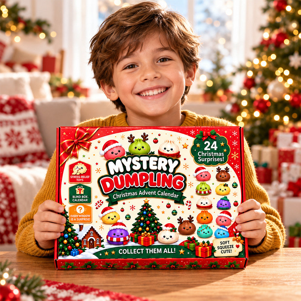Christmas Dumpling Advent Calendar 2026 Xmas Decorations Gifts For Brothers - Foxy23shop
