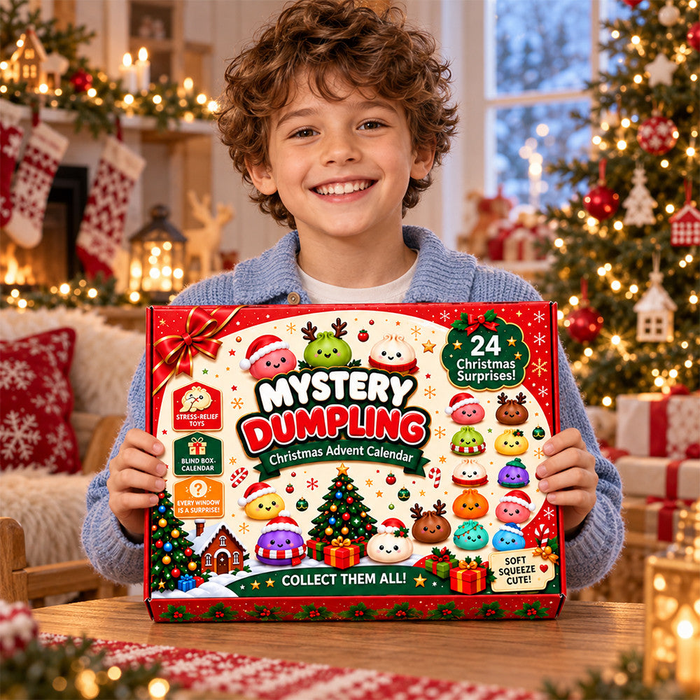 Christmas Dumpling Advent Calendar Unique Xmas Calendar Best Gifts Idea - Foxy23shop