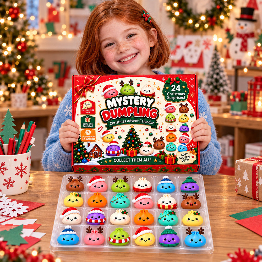 Mystery Dumpling Christmas Advent Calendar 2026 Xmas Decorations Gifts For Sister - Foxy23shop