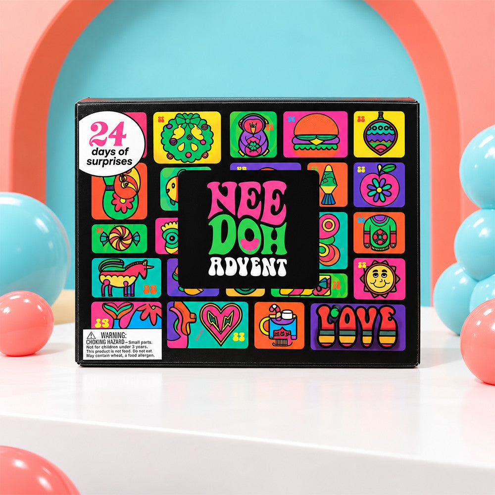 Nee Doh Christmas Advent Calendar Best Christmas Eve Countdown Great Gifts For NeeDoh Lovers - Foxy23shop