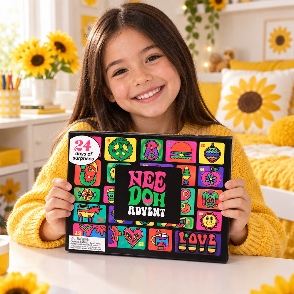 Schylling NeeDoh Squishmas Advent Calendar Xmas Countdown Gift For Christmas - Foxy23shop