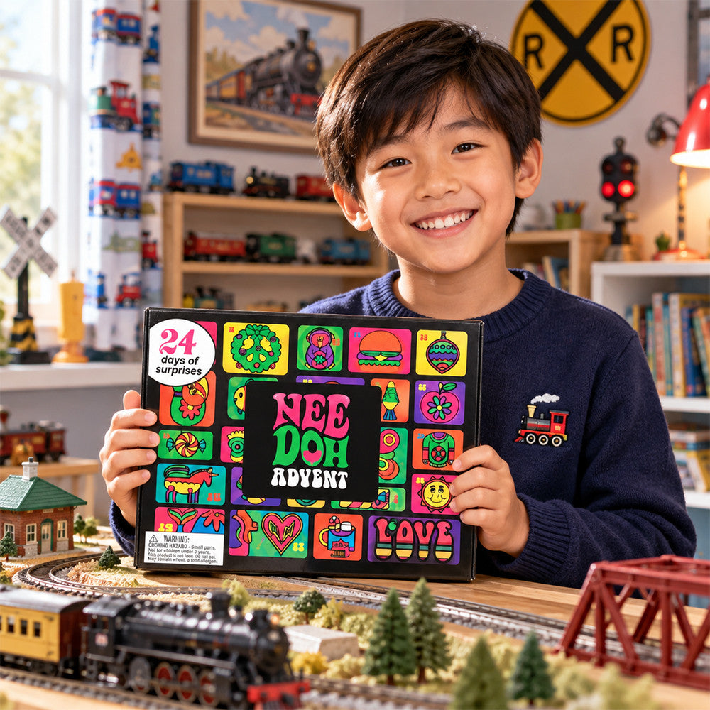 Squishy Needoh Advent Calendar 24 Days Of Needoh Blindbox Gifts For Brothers - Foxy23shop